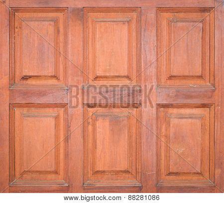 Old Decolate Wood Background