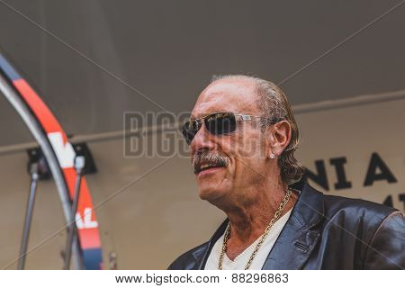 Les Gold Of The Tv Series Hardcore Pawn At Fuorisalone During Milan Design Week 2015