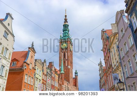 Old City Hall Gdansk, Poland.