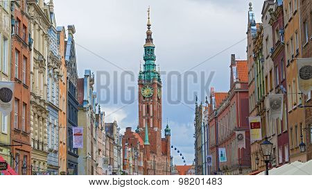 Old City Hall Gdansk, Poland.