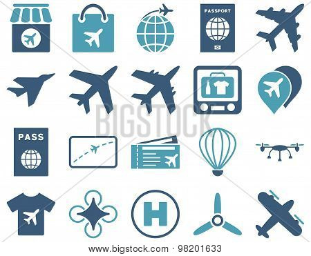 Airport Icon Set