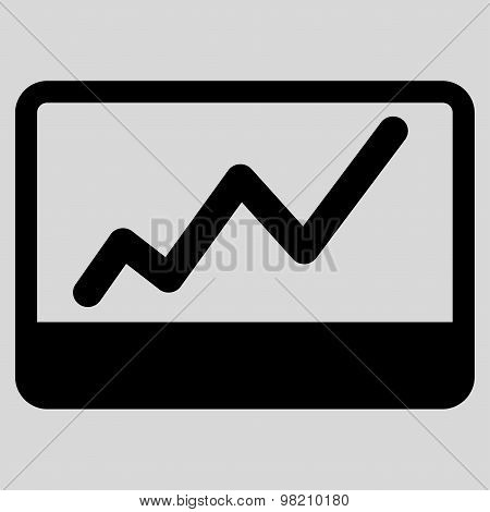 Stock Market icon from Business Bicolor Set