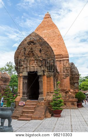 One of Po Nagar towers in Nha Trang, Vietnam