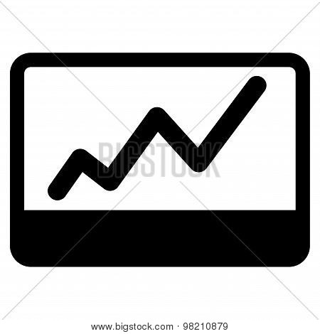 Stock Market icon from Business Bicolor Set