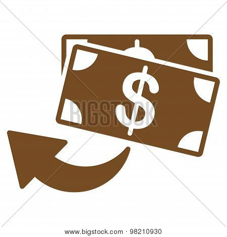 Cashback icon from Business Bicolor Set