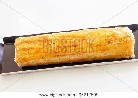 A Piece Of Brazo De Gitano, Typical Spanish Swiss Roll