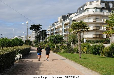 Front Sea Of La Baule Escoublac