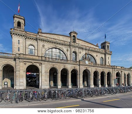 Zurich Main Railway Station Building