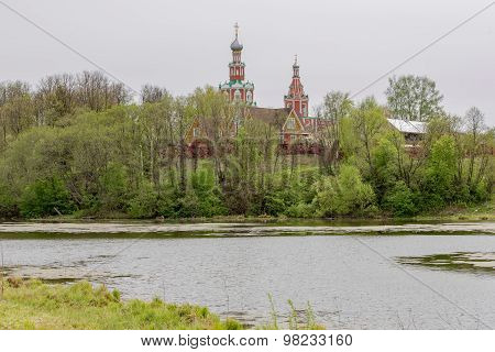 Church Of Our Lady Of Smolensk In Sofrino Pushkin District