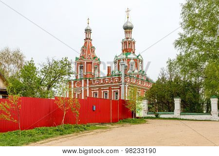 Church Of Our Lady Of Smolensk In Sofrino Pushkin District