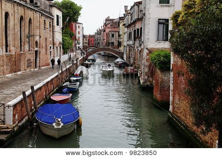 Canal i Venedig