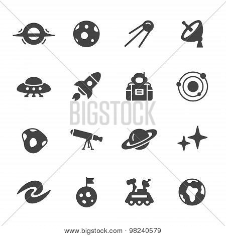 Space and Astronomy Icons