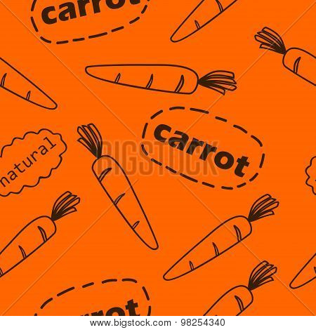 pattern with carrots