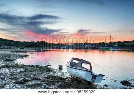 Sunset On The Tamar