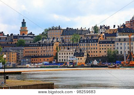 STOCKHOLM, SWEDEN - 10 JUL 2015: Stockholm is the capital of Sweden.