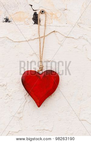 wooden heart