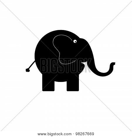 Elephant Cartoon Vector