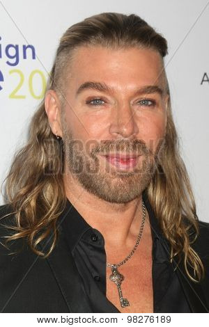 LOS ANGELES - AUG 8:  Chaz Dean at the 17th Annual HollyRod Designcare Gala at the The Lot on August 8, 2015 in West Hollywood, CA