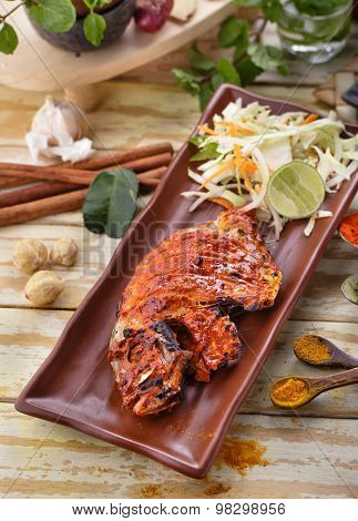 Indian Tandoori Pomfret