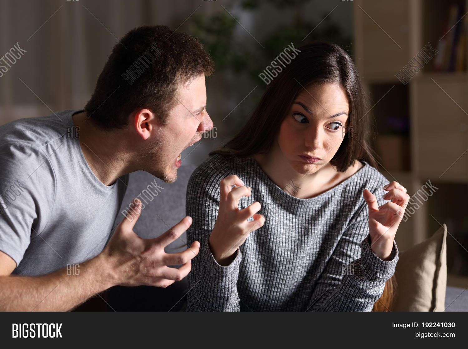 Couple Arguing Image & Photo (Free Trial) | Bigstock