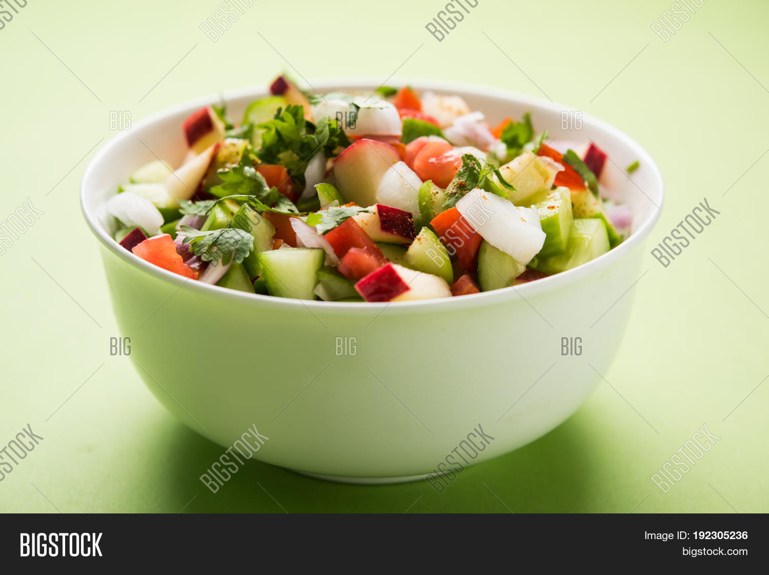 Indian Green Salad Image & Photo (Free Trial) Bigstock