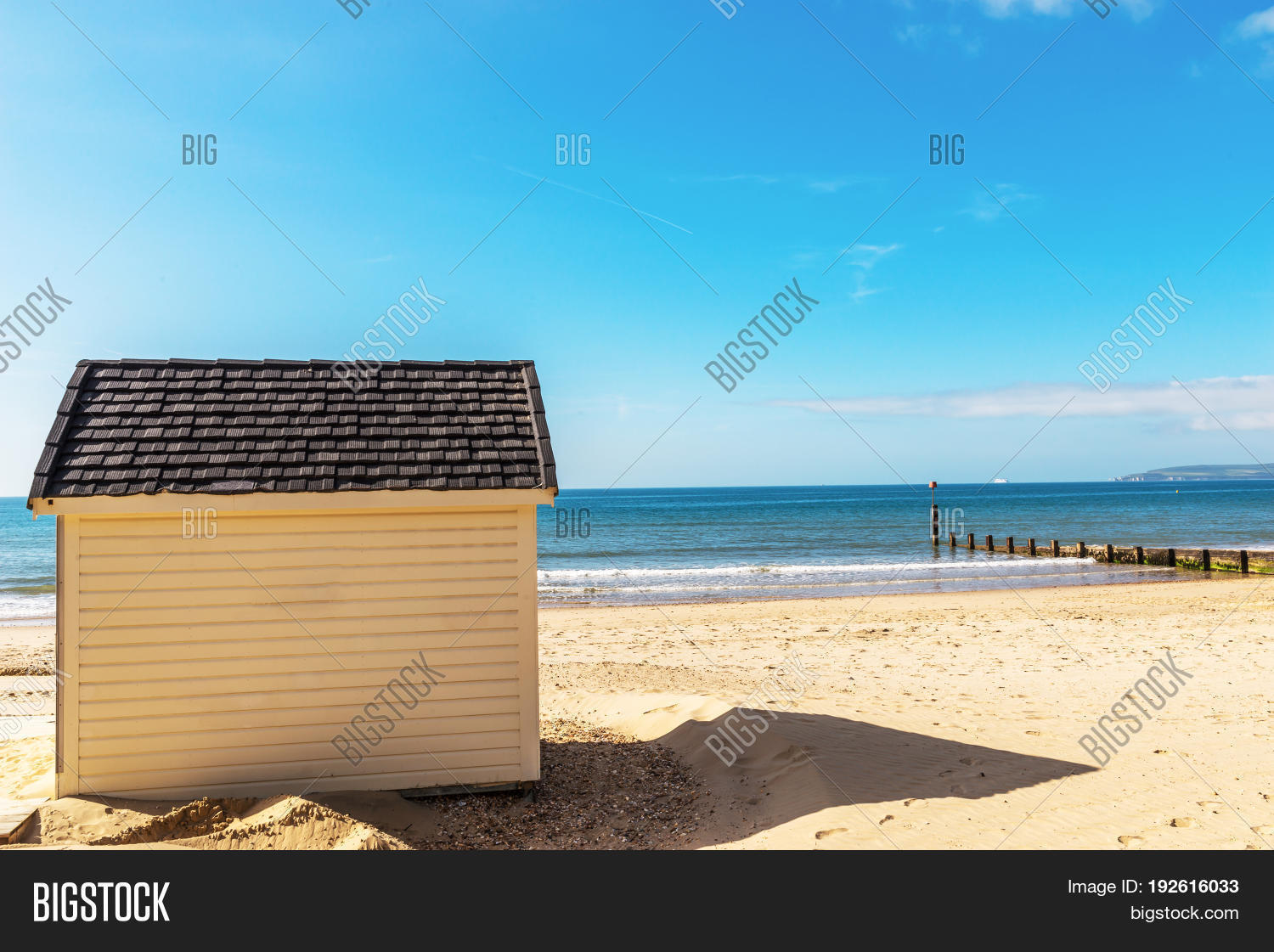 White Houses On Beach Image & Photo (Free Trial) Bigstock