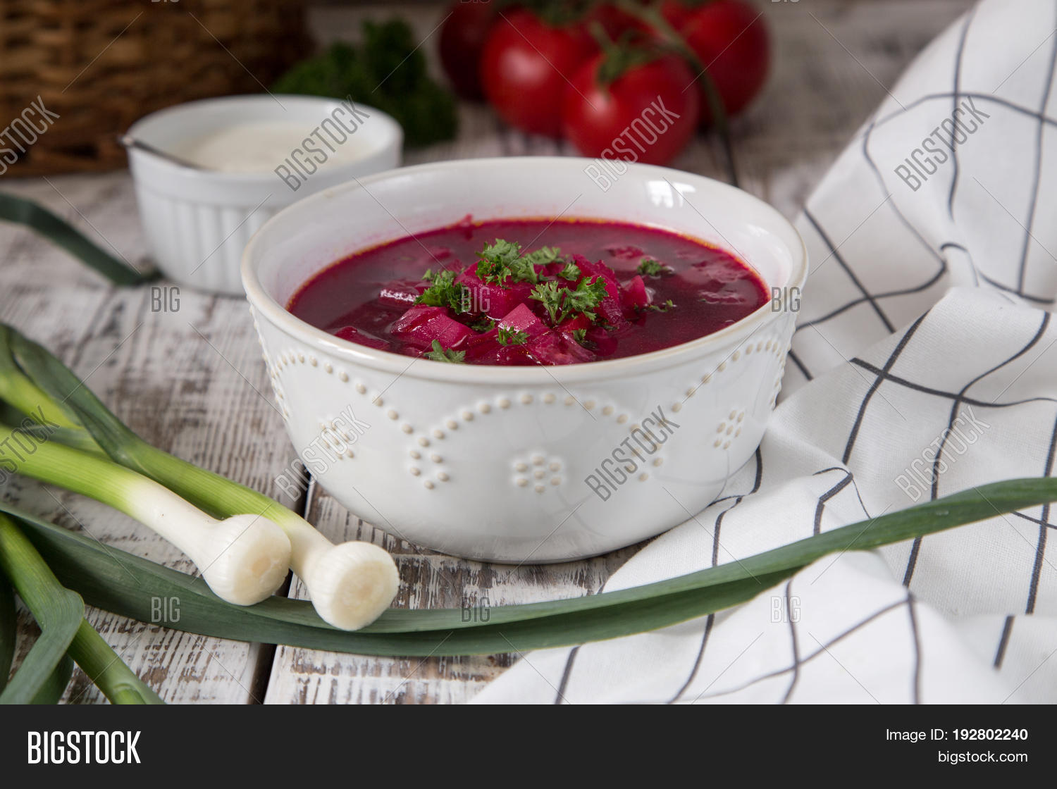 Borsch - Beetroot Soup Image & Photo (Free Trial) | Bigstock