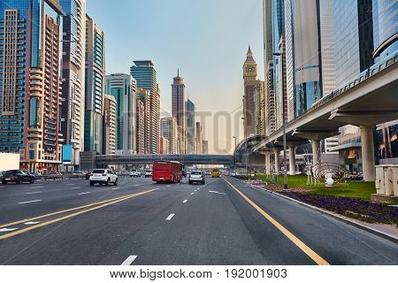 Road in Dubai