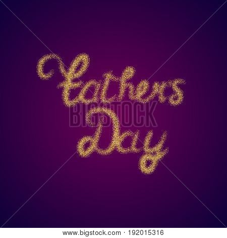 Happy Fathers Day.Happy fathers day card retro type font.