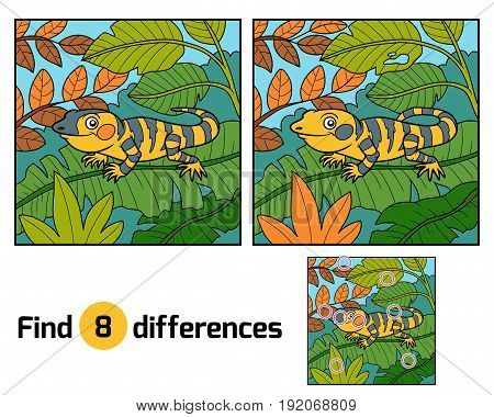 Find Differences, Xenosaurus