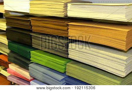Fabrics For Sale At The Fair For Decoration And Leisure Hobbies