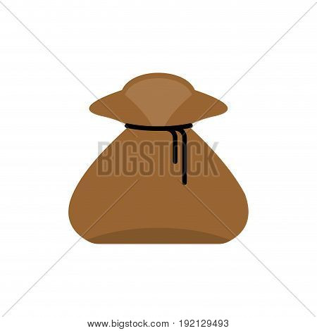 Tobacco Pouch Isolated. Rag Bag For Tobacco
