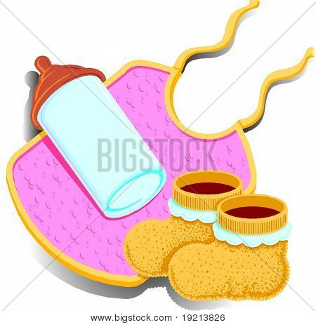 Dziewczyna Baby Stuff