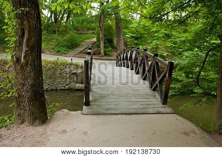 The Wooden Footbridge