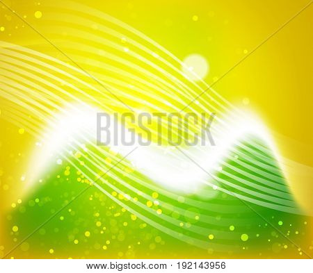 Shiny wave, magic light efffect abstract background