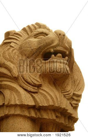 Lejonet statyn i Kina