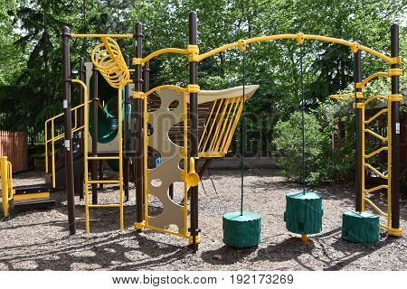 CAMDEN, NJ - MAY 6: Camden Childrens Garden in Camden, New Jersey, as seen on May 6, 2017. This venue was created in 1999 and is designed for children and families.