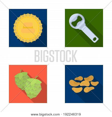 Bar, pub, restaurant, cafe .Pub set collection icons in flat style vector symbol stock illustration .