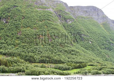 Natural landscape of Norway Scandinavia Northern Europe