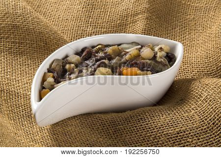 Brazilian Traditional Food Called Feijao De Capataz.