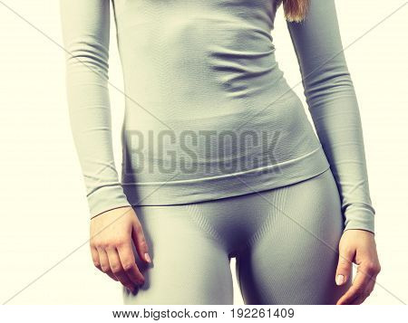 Female Hips Wearing Thermoactive Underwear