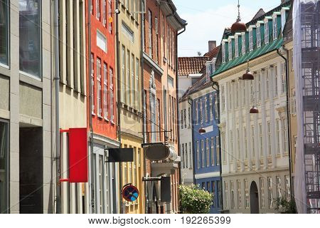 View From The Town Center Of Copenhagen, Denmark