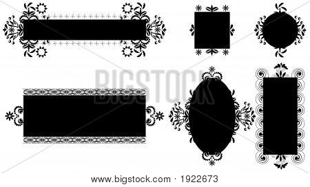 Black And White Design Elements 