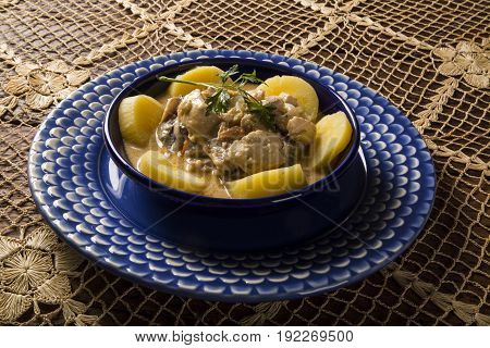 Tambaqui With Chestnut Sauce - Traditional Amazonian Dish