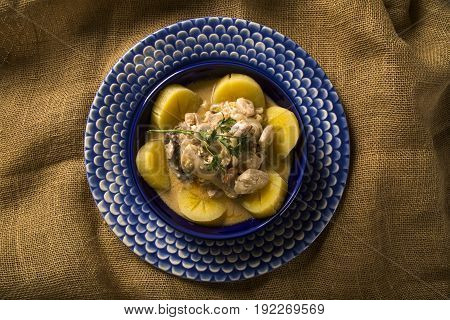 Tambaqui With Chestnut Sauce - Traditional Amazonian Dish