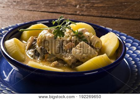 Tambaqui With Chestnut Sauce - Traditional Amazonian Dish
