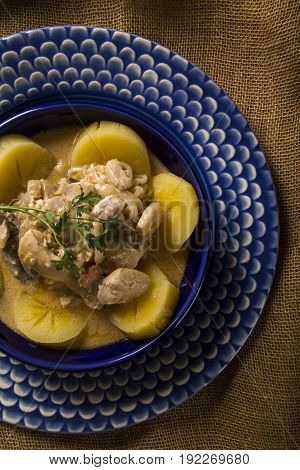 Tambaqui With Chestnut Sauce - Traditional Amazonian Dish