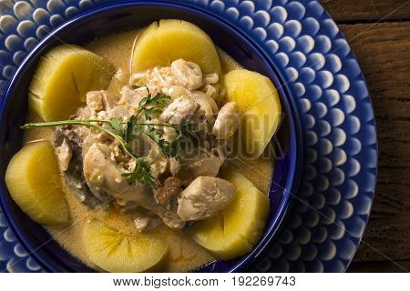 Tambaqui With Chestnut Sauce - Traditional Amazonian Dish