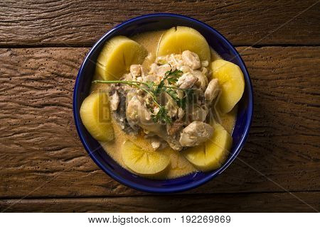 Tambaqui With Chestnut Sauce - Traditional Amazonian Dish