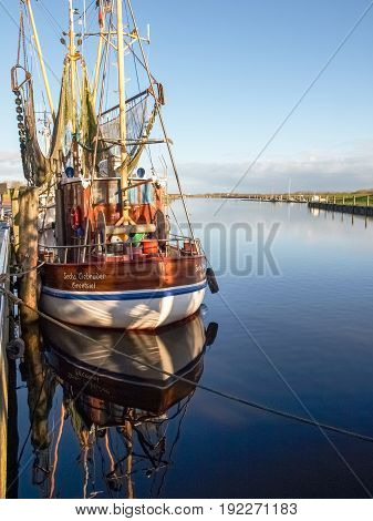 Greetsiel, Fishing Boats.